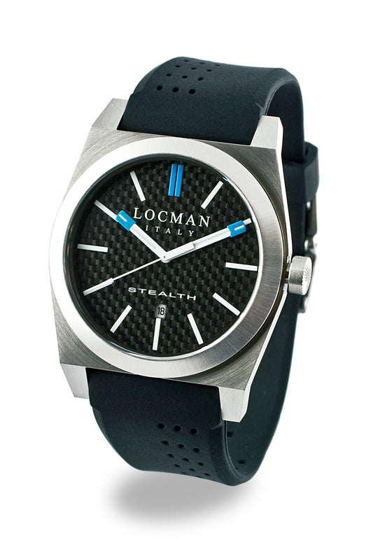 Orologio Locman Stealth Three Hands Quartz 43mm 020100CBFSK1GOK