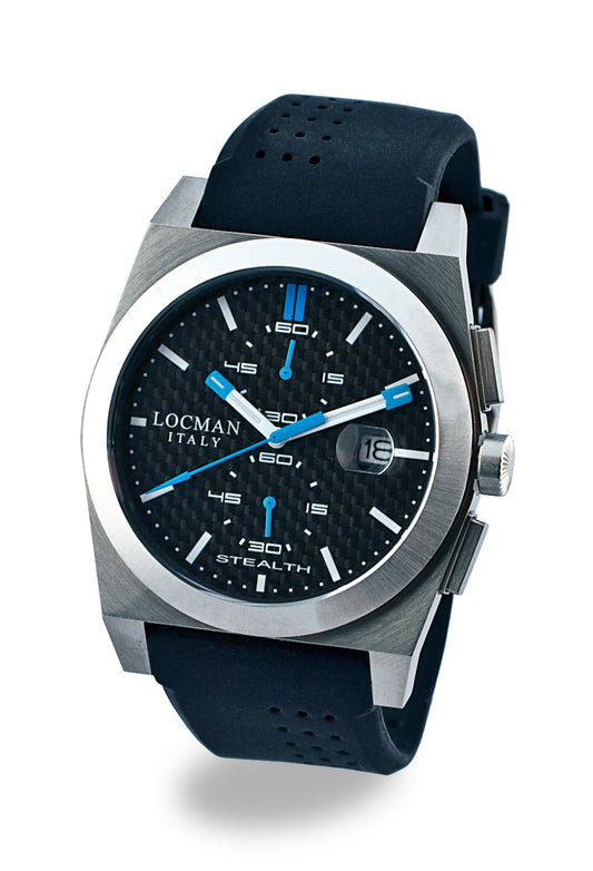 Orologio Locman Stealth Chronograph 43mm 020200CBFSK1GOK