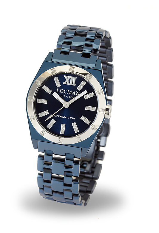 Orologio Locman Stealth Lady 0204DB-BLDFNKBRB
