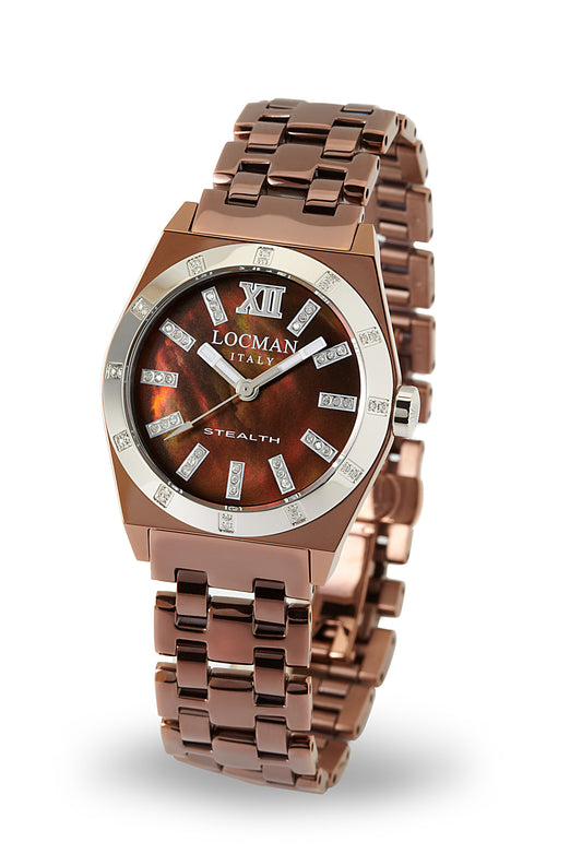 Orologio Locman Stealth Lady 0204DN-MNDFNKBRN