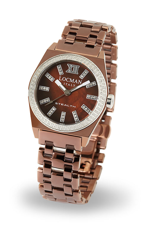 Orologio Locman Stealth Lady 0204PN-MNDFNKBRN
