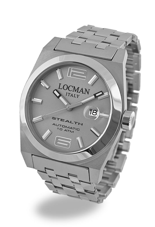 Orologio Locman Stealth Automatic 43mm 020500AGFNK0BR0