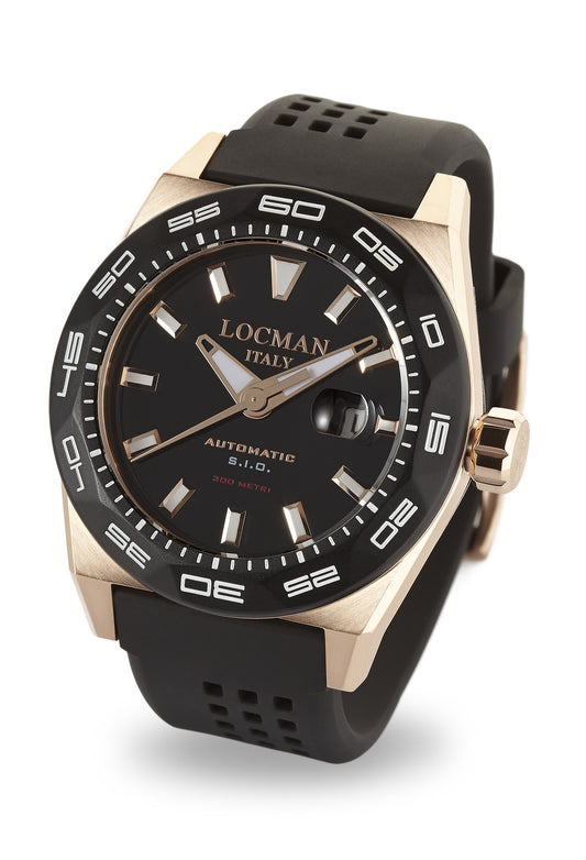 Orologio Locman Stealth 300MT Automatic 0215V5-RKBK5NS2K