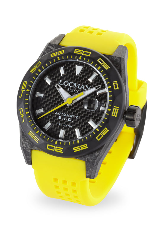 Orologio Locman Stealth 300MT Carbon Automatic 0216V2-CBCBNKYS2Y