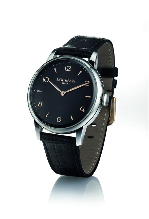Locman 1960 Only Time 0251A01R-00BKRG2PK watch