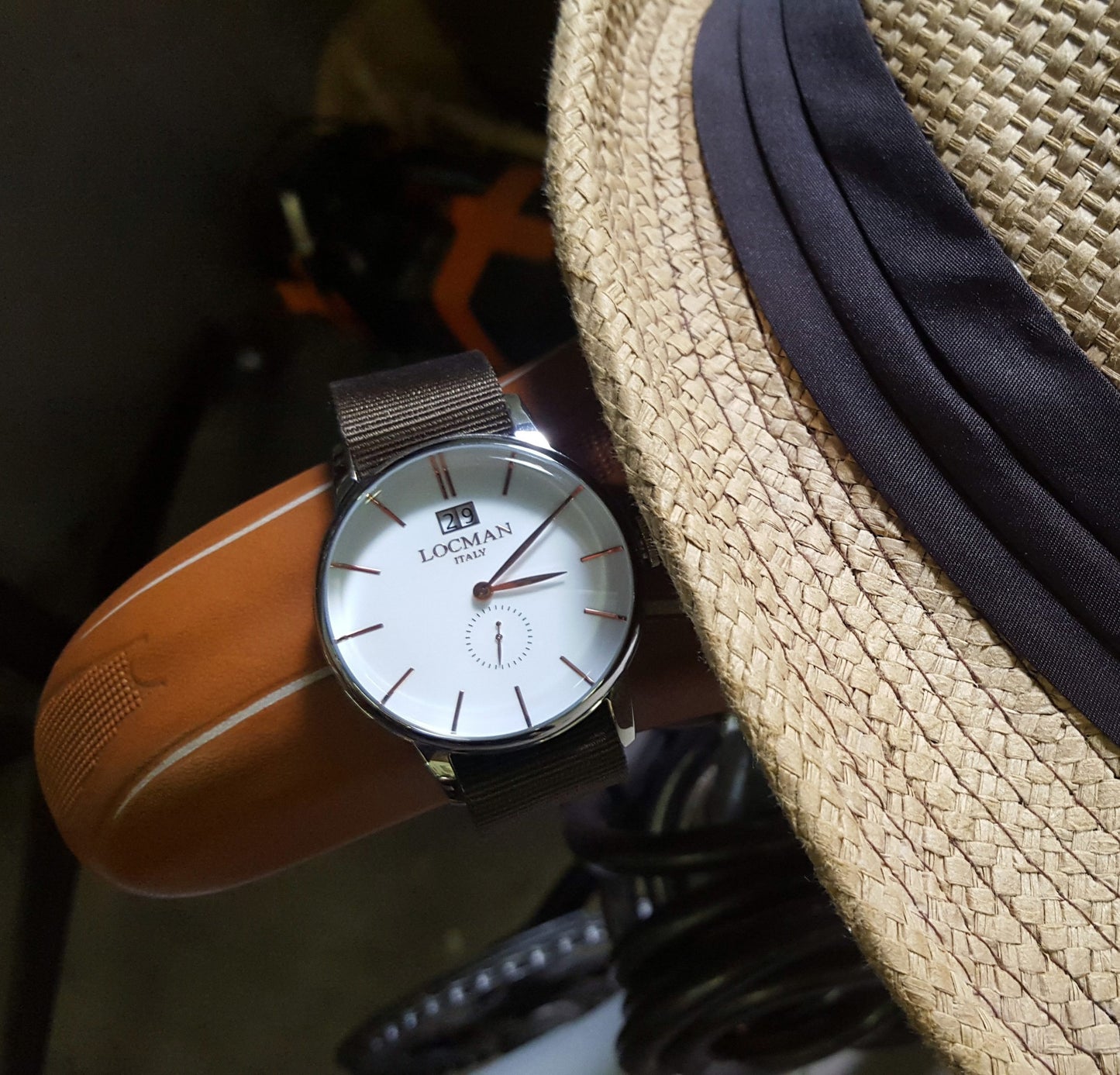 Orologio Locman 1960 Big Date 0252V08-00WHRGNG