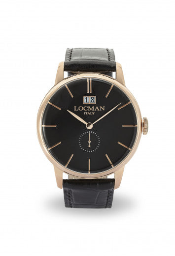 Orologio Locman 1960 Big Date 0252V09-RGBKRGPK