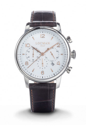 Orologio Locman 1960 Chronograph 0254A08R-00WHRG2PT