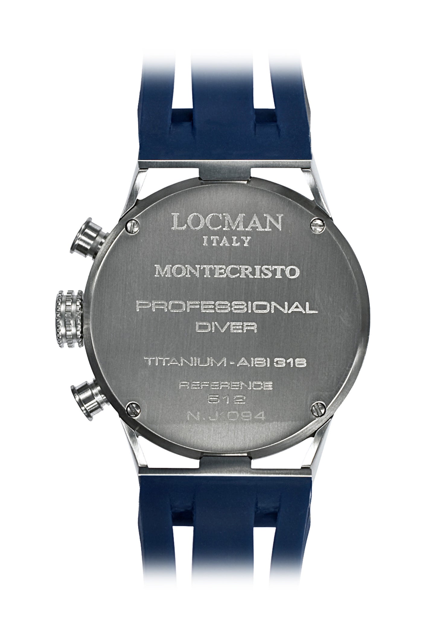 Locman Montecristo Diver watch 051200BYBLNKSIB