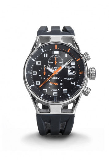 Locman Montecristo 41 MM watch 0542A01S-00BKORSK