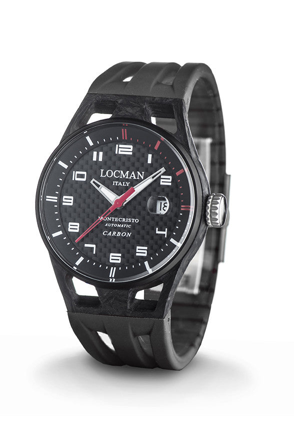 Orologio Locman Montecristo Carbon 0544C09S-CRCBWHSK