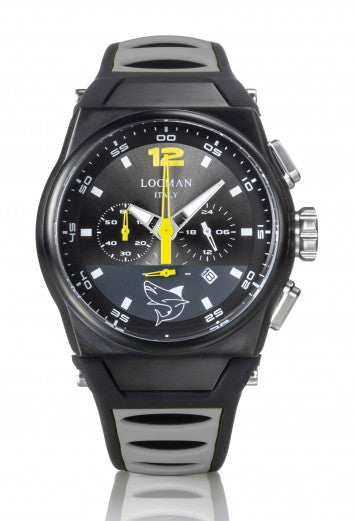 Orologio Locman Mare Cronografo 0555K07S-BKGYLISA
