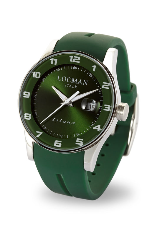Orologio Locman Island Three Hands Quartz 060000GW-GRW2SIG