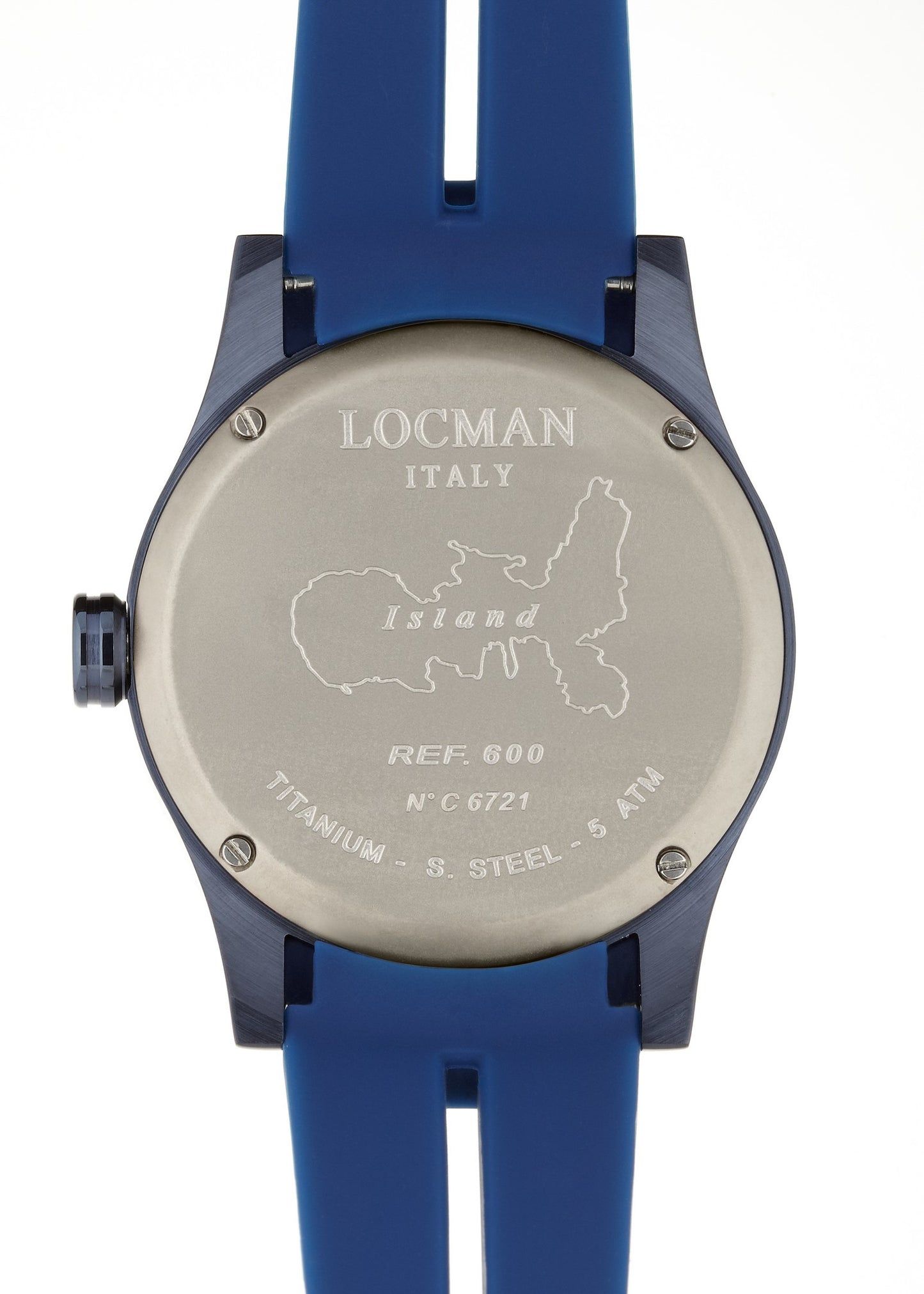 Locman Island Three Hands Quartz watch 0600BLBW-BLW2SIB