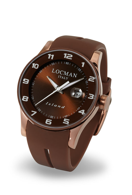 Orologio Locman Island Three Hands Quartz 0600BNNW-BNW2SIN