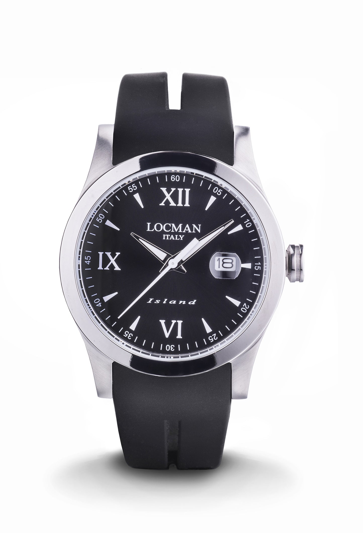 Orologio Locman Island Three Hands Quartz 0614A01-00BKWHSK