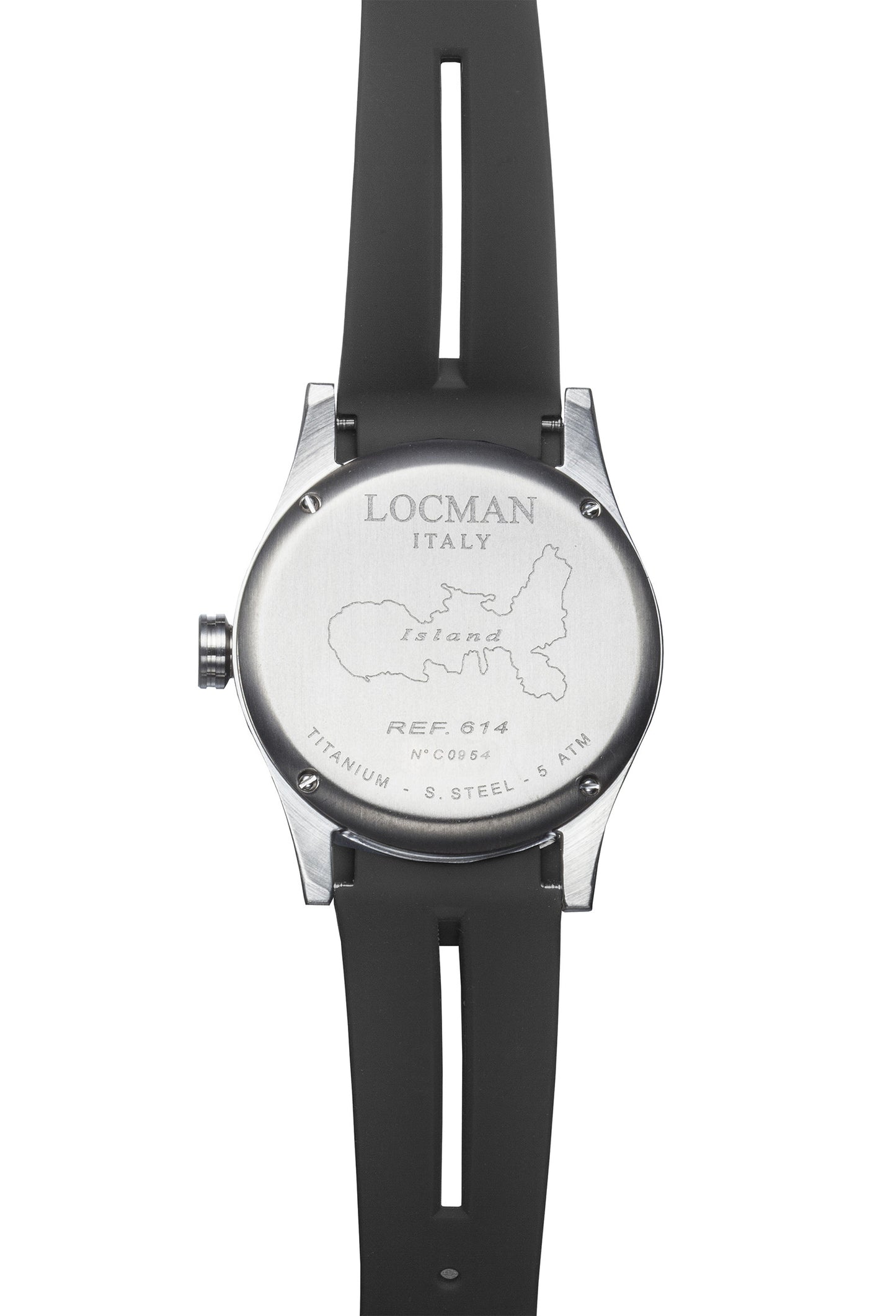 Orologio Locman Island Three Hands Quartz 0614A01-00BKWHSK