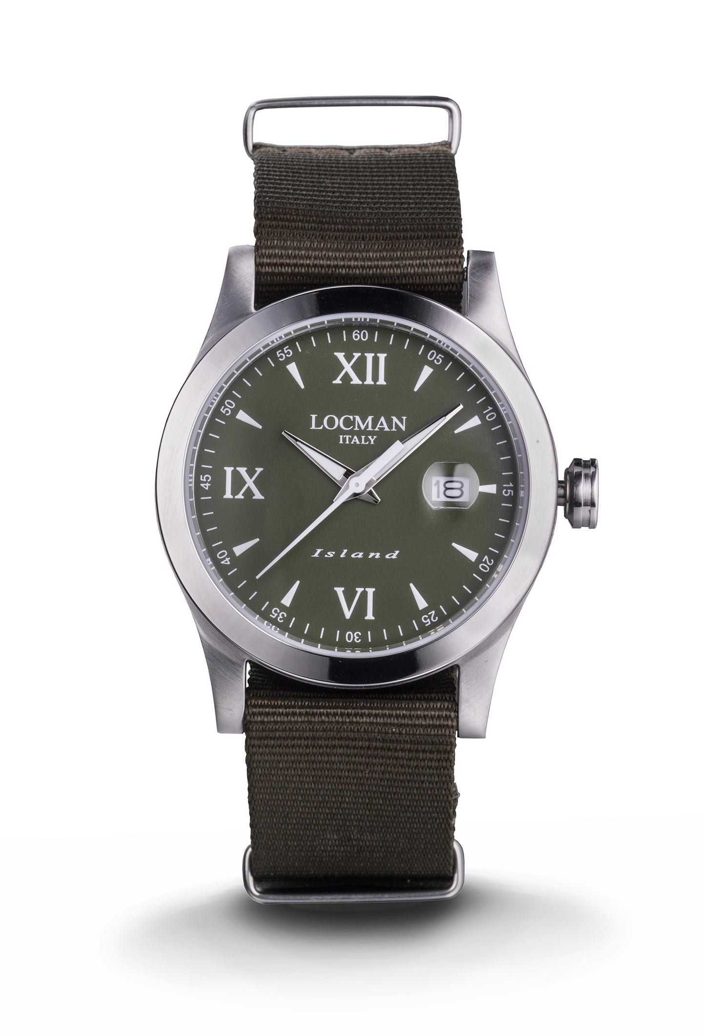 Orologio Locman Island Three Hands Quartz 0614A03-00GRWHNG