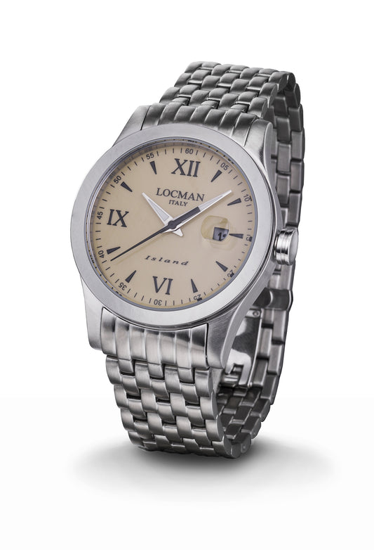 Orologio Locman Island Three Hands Quartz 0614A04-00SABKB0