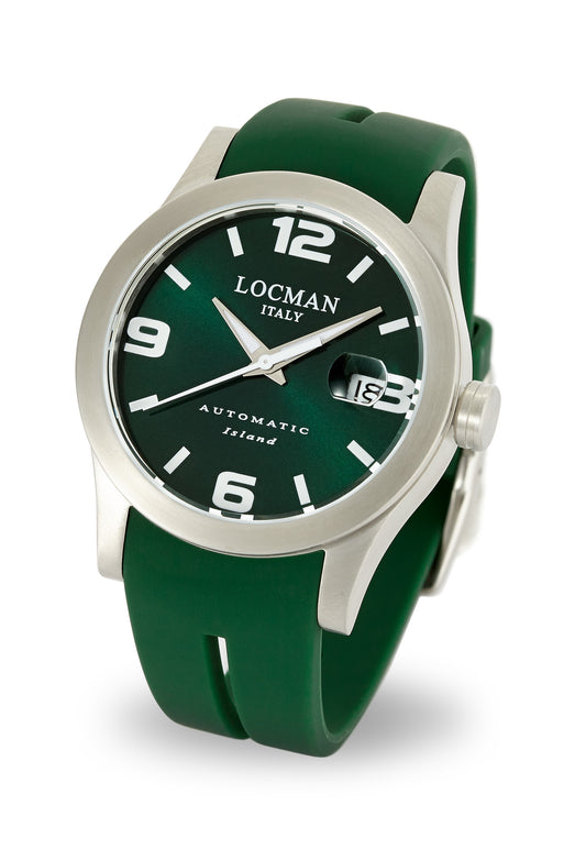 Orologio Locman Island Automatic 0615V02-00GRWSIG