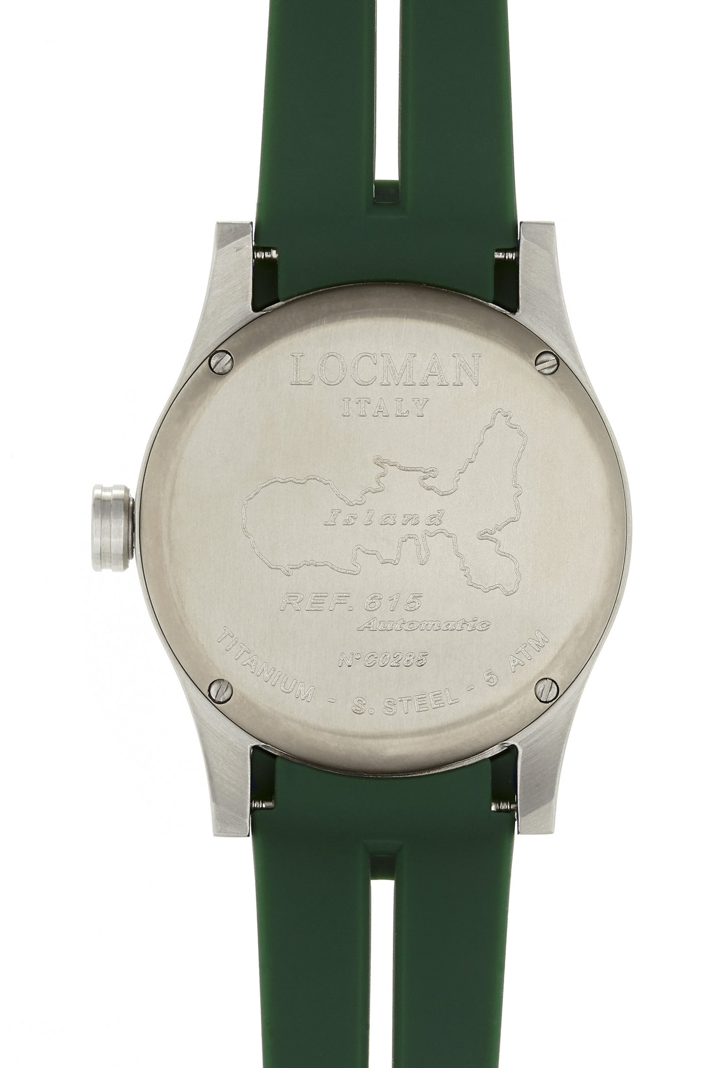 Orologio Locman Island Automatic 0615V02-00GRWSIG