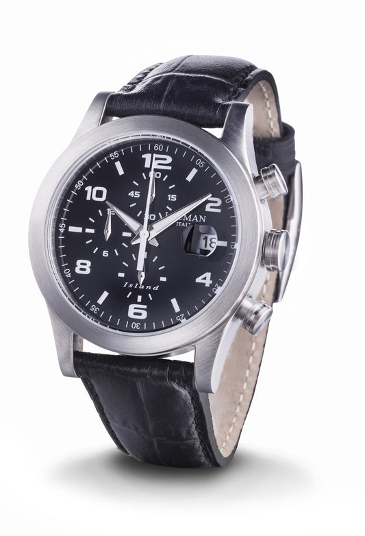 Orologio Locman Island Chronograph 0618A01-00BKWHPK