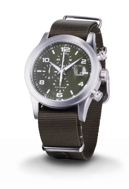 Orologio Locman Island Chronograph 0618A03-00GRWHNG