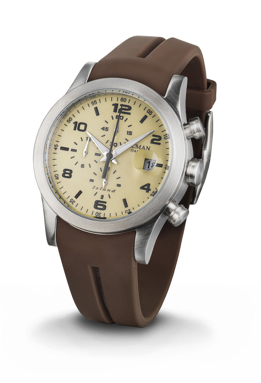 Orologio Locman Island Chronograph 0618A04-00SABKSN