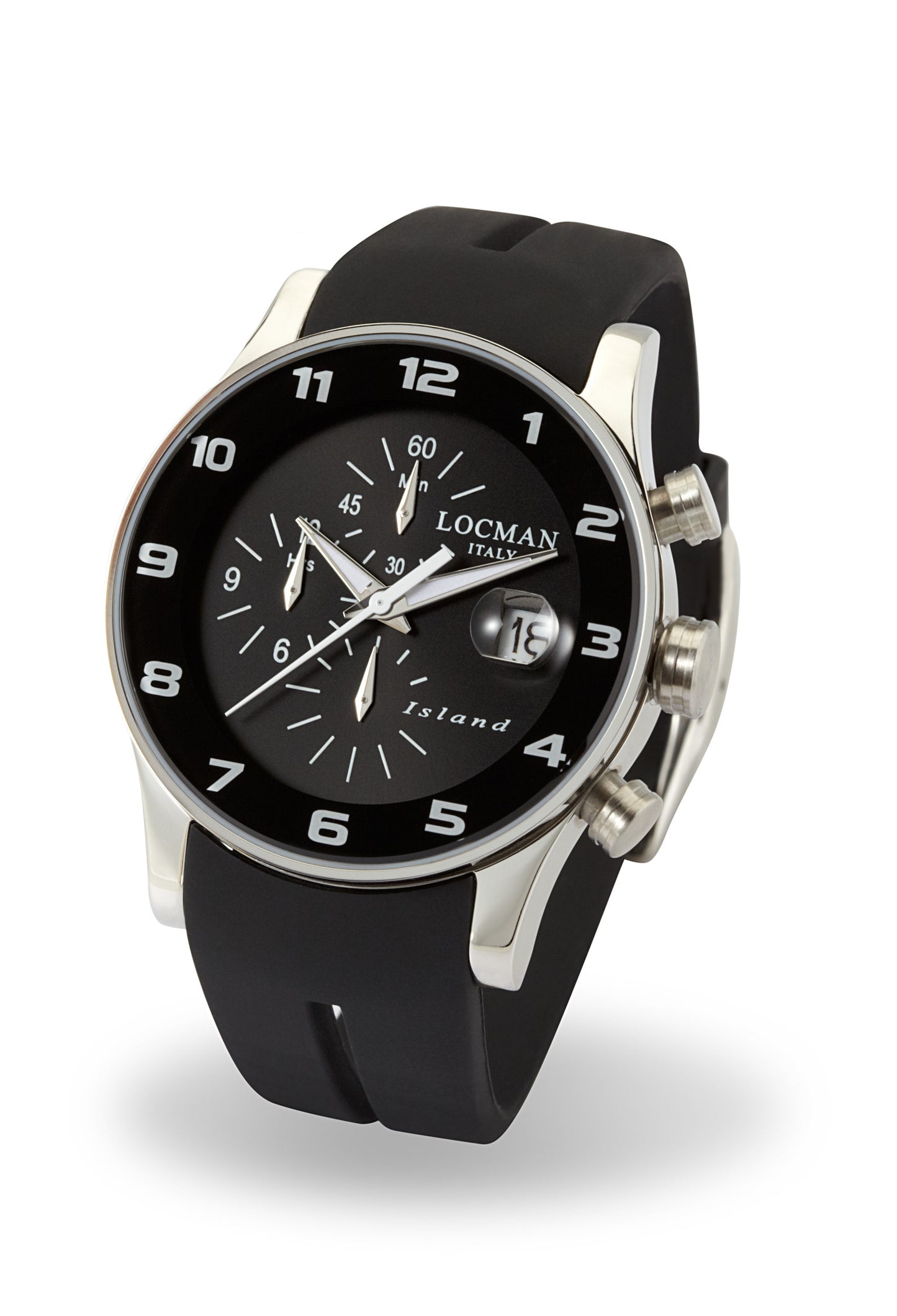 Orologio Locman Island Chronograph 062000KW-BKW2SIK