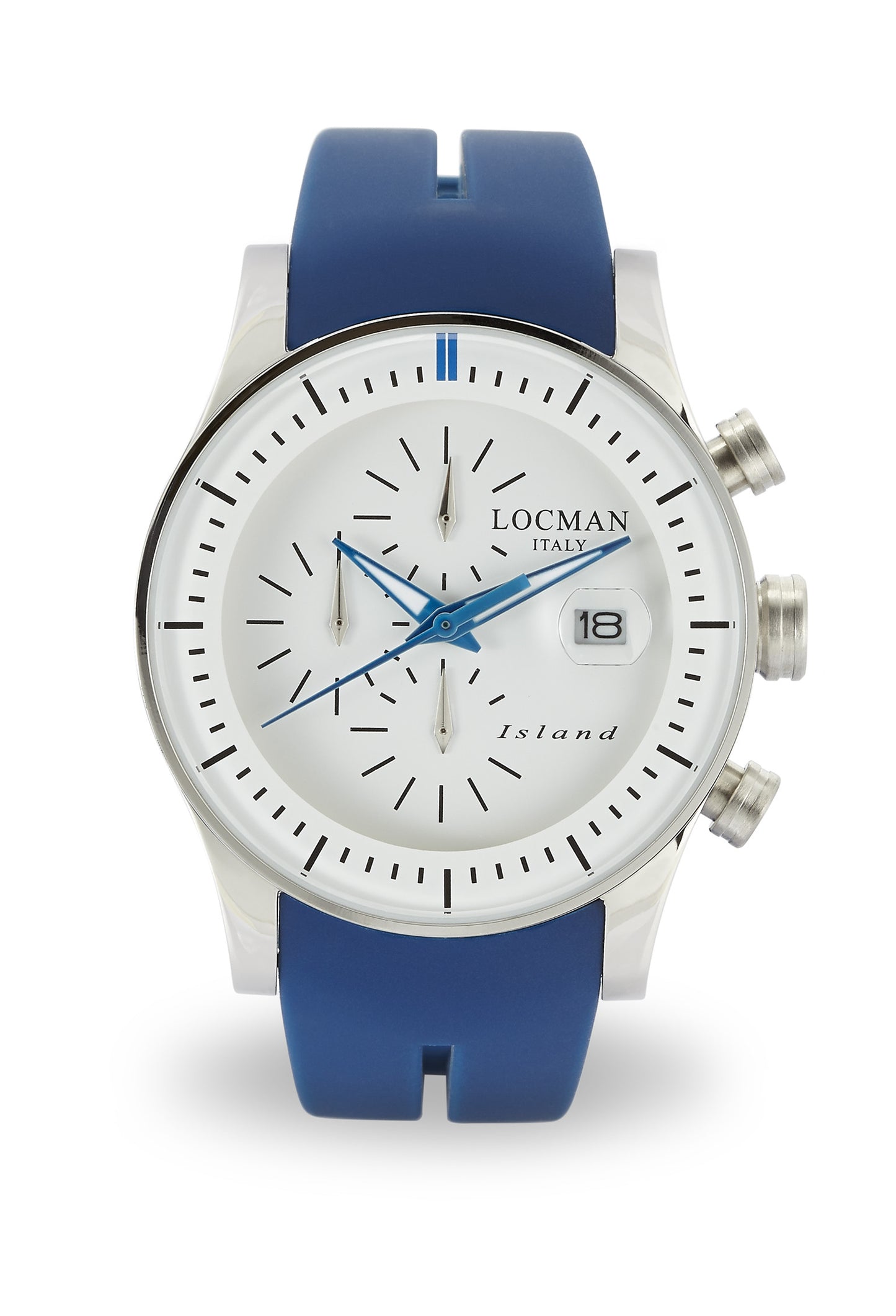 Locman Island Chronograph watch 062000WB-WHKSIB