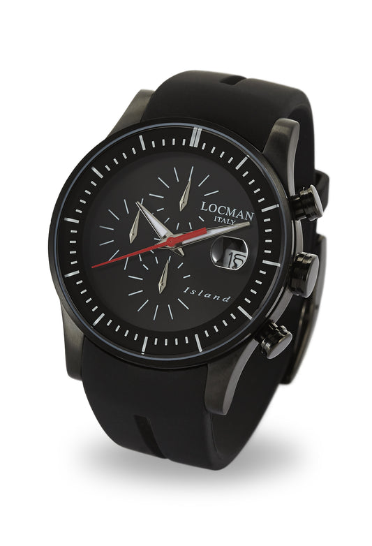 Orologio Locman Island Chronograph 0620BKKW-BKWSIK