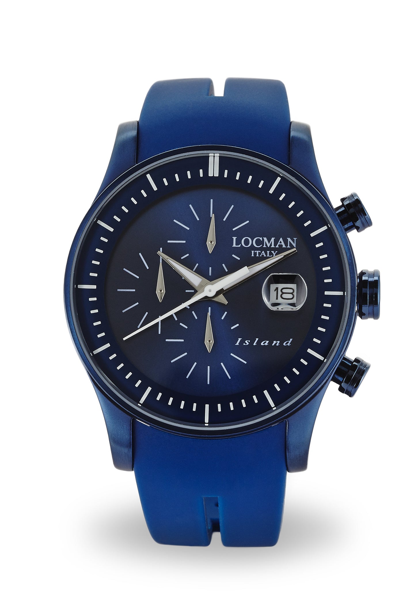 Locman Island Chronograph 0620BLBW-BLWSIB watch