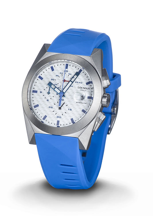 Orologio Locman Stealth Cronograph 0812A08S-00WHBLSS