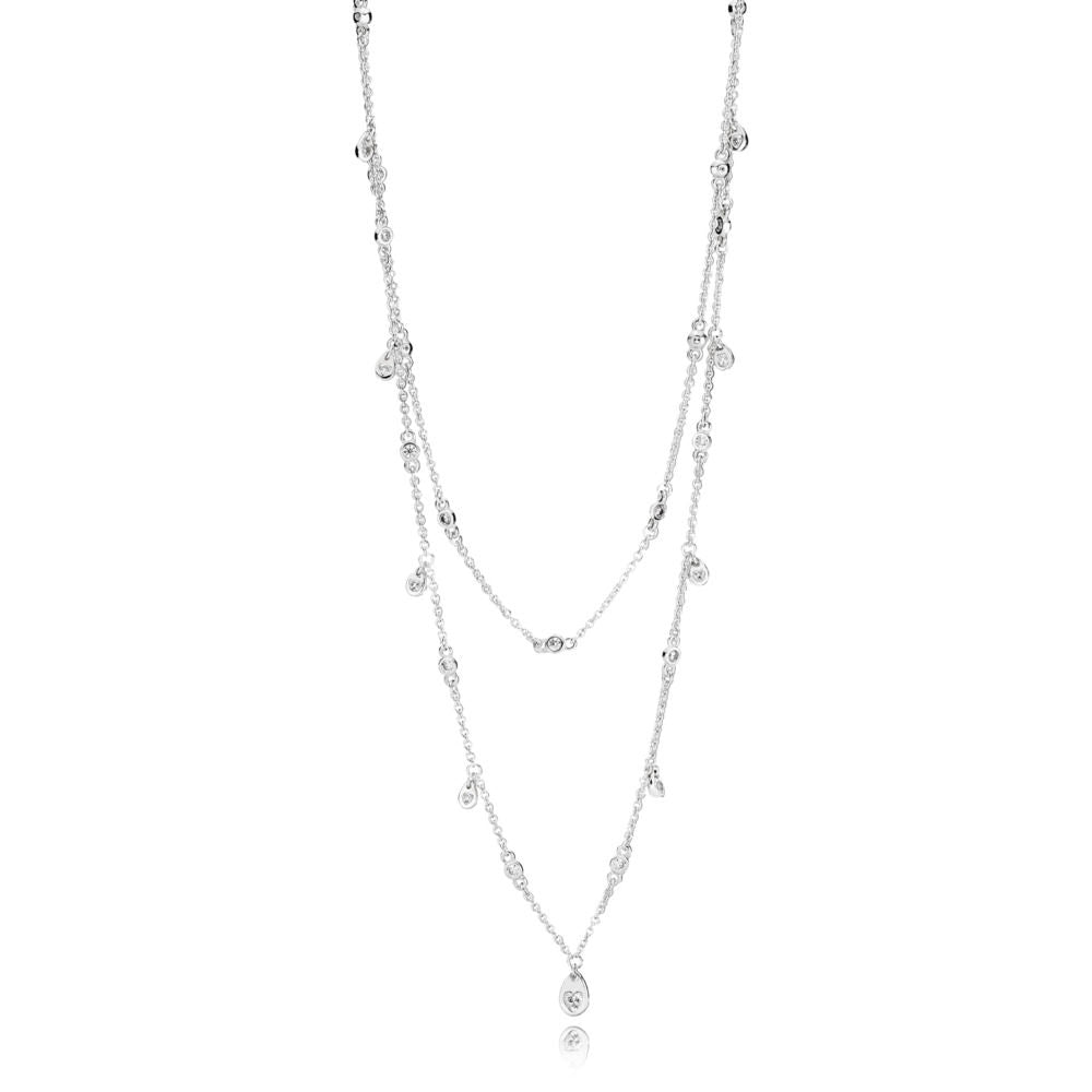 Pandora Waterfall Drop Necklace 397084CZ-45