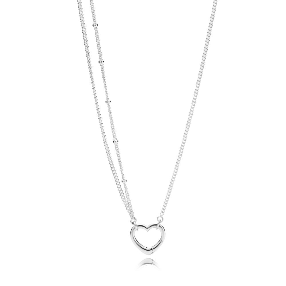 Pandora Necklace with Heart Clasp 397204-70