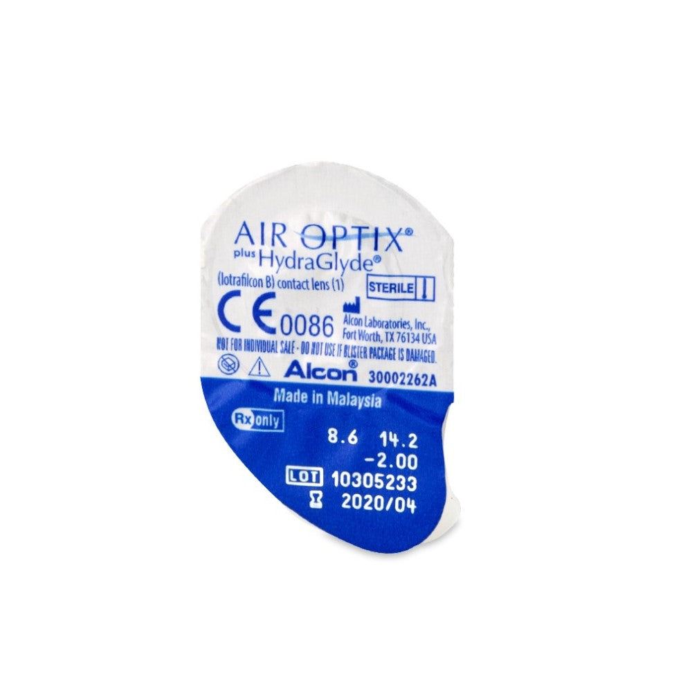 Lenti a contatto Mensili Alcon Air Optix Hydraglyde (3 lenti)