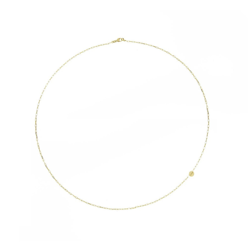 Girocollo Rue Des Mille Catena Maglia Allungata Sottile GRZ-007 BASE 02 AU