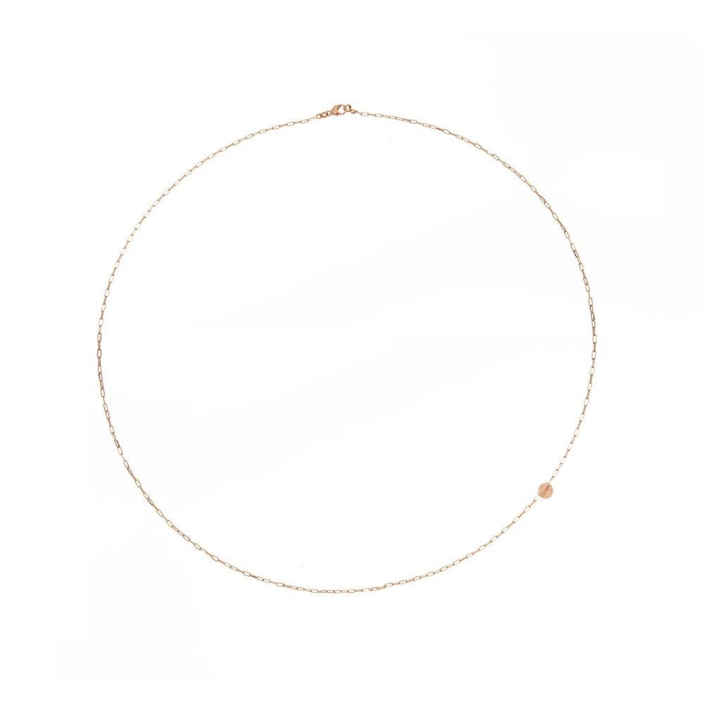 Girocollo Rue Des Mille Catena Maglia Allungata Sottile GRZ-007 BASE 02 AU