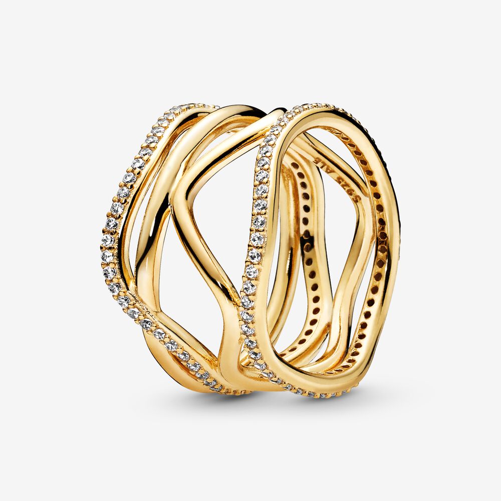 Pandora Sparkling Vortex Ring 168631C01