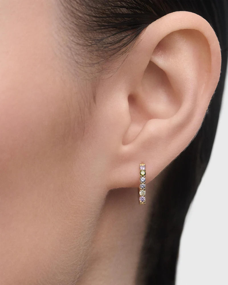 Orecchini PD PAOLA a cerchio Multicolor Oda ARB1-G18-U