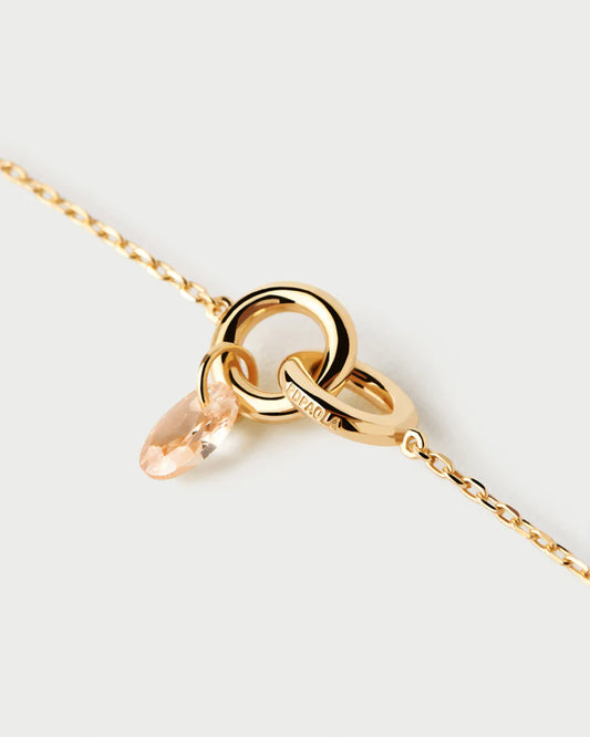 Collana PDPAOLA Peach Lily Necklace COB1-844-U