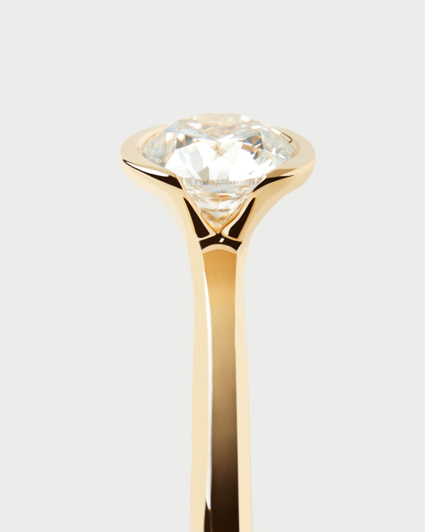 Anello PD PAOLA Anello solitario in diamante e oro Grace AN05-E78