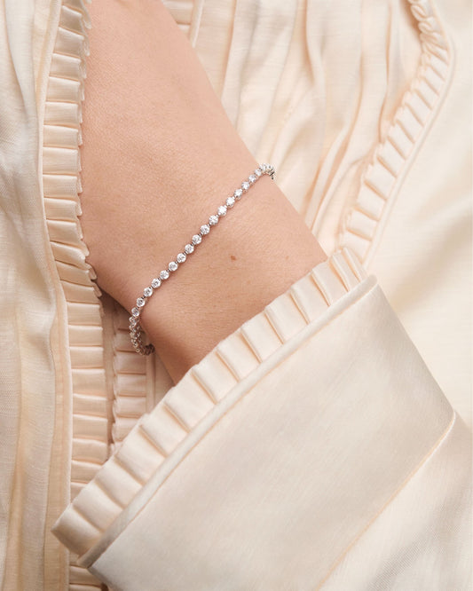Bracciale PD PAOLA Bracciale in diamanti e oro bianco Astra PU06-449