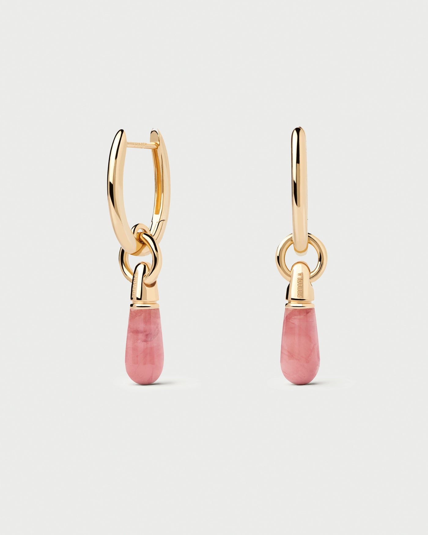 Piercing PD PAOLA Rhodochrosite Jupiter Single Hoop PGB1-397-U