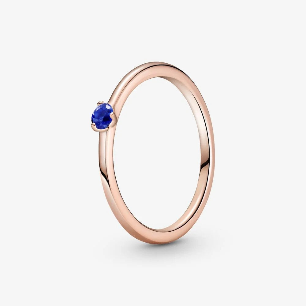 Pandora Blue Solitaire Ring 189259C04