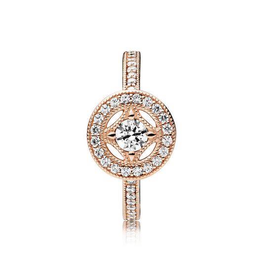 Pandora Vintage Charm Ring 181006CZ