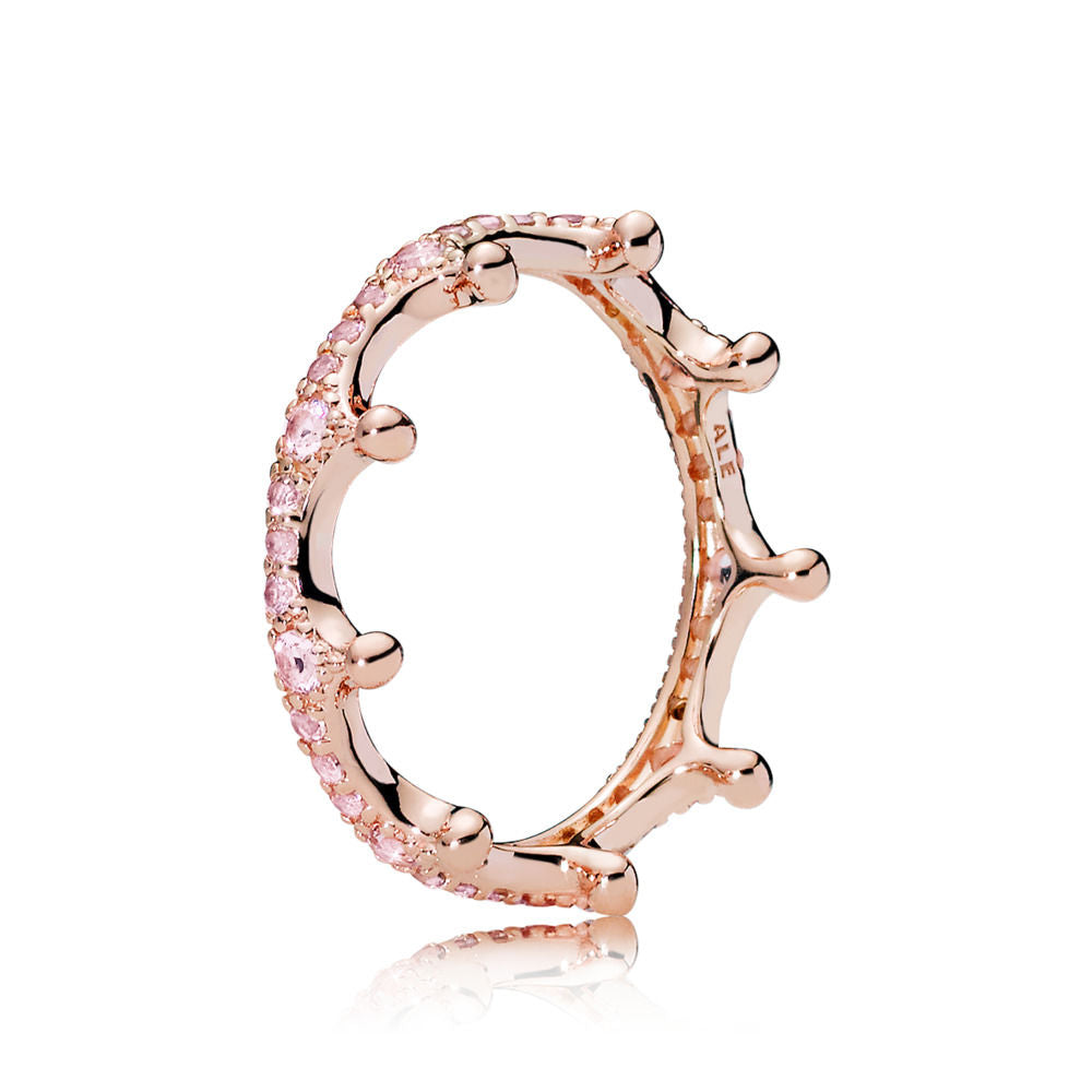Anello Pandora Corona Incantata 187087NPO