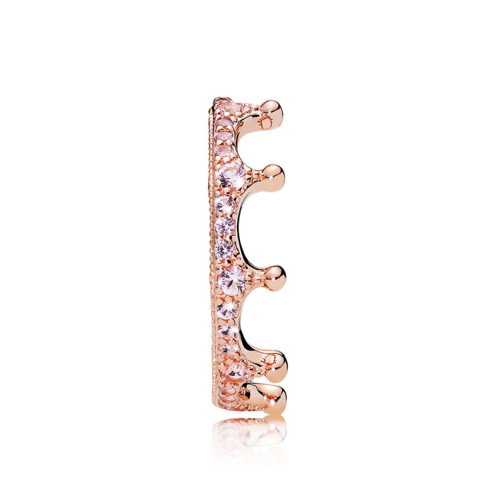 Anello Pandora Corona Incantata 187087NPO