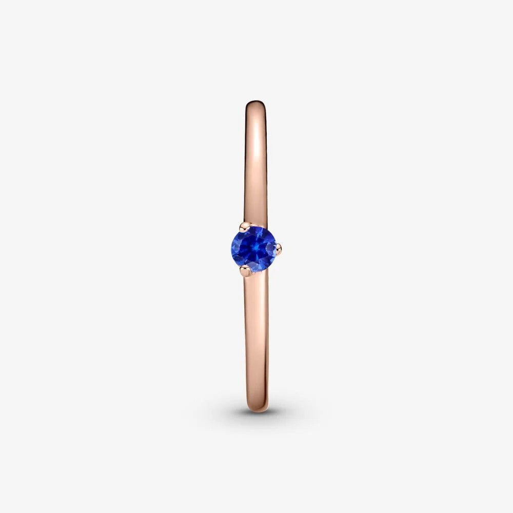 Pandora Blue Solitaire Ring 189259C04