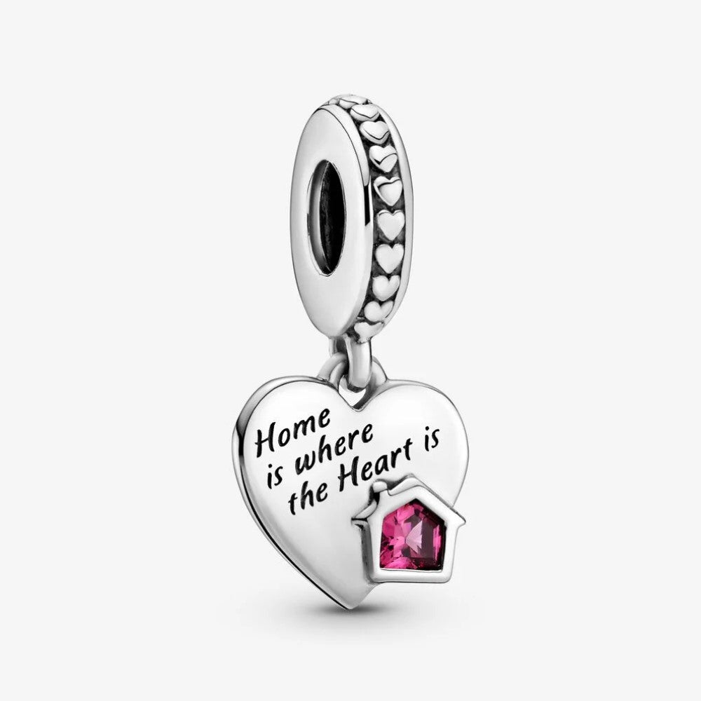 Pandora Love My Home Heart Pendant Charm 799324C01